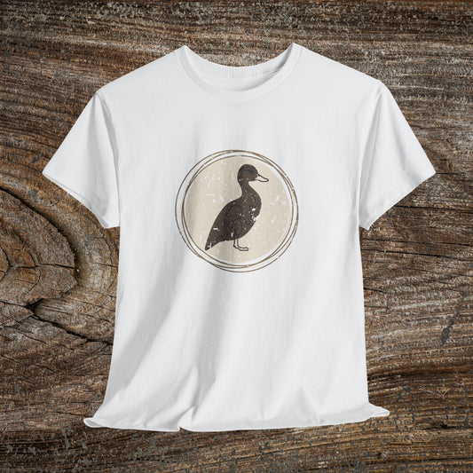 Rustic Boho Duck T-Shirt — Vintage Farmhouse Duck Tee