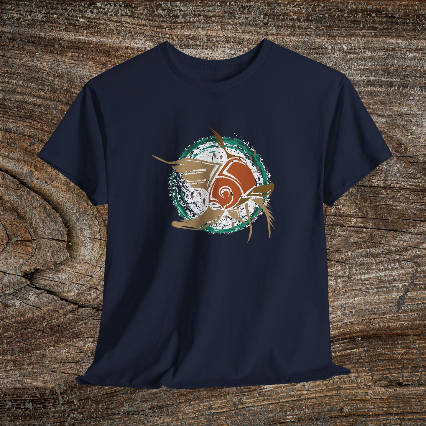 Retro Fish T-Shirt — Gift for Fisherman