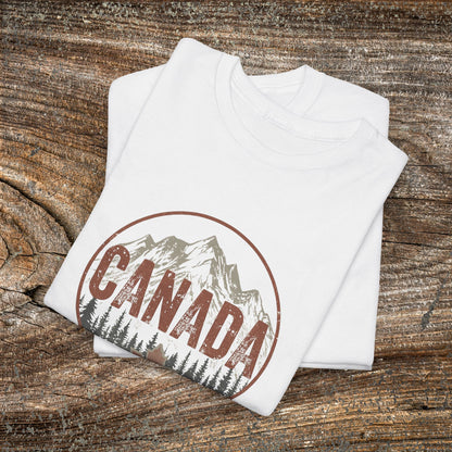 Distressed Canadian Logo T-Shirt — Grunge Canada Tee