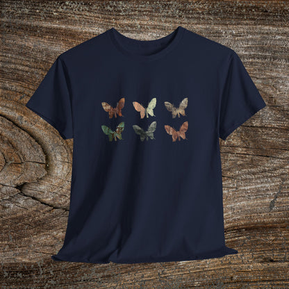 Rustic Butterfly T-Shirt — Nature Lover Gift