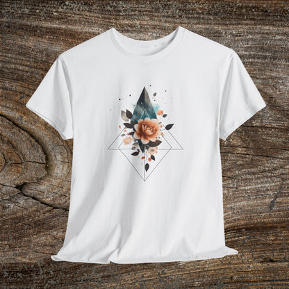 Retro Flower T-Shirt — Vintage Floral Graphic Tee