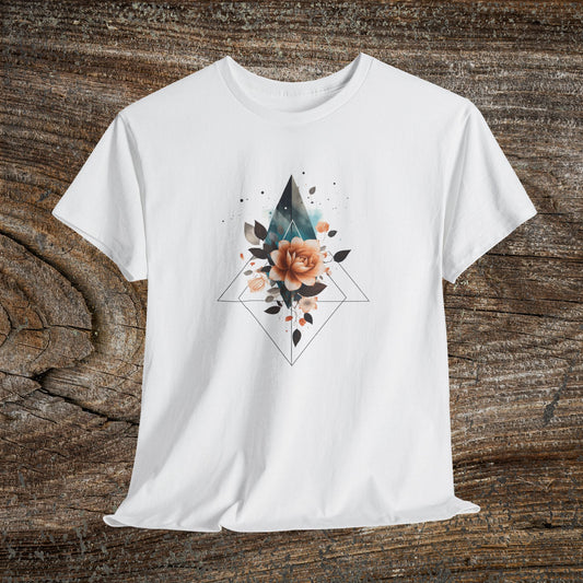 Retro Flower T-Shirt — Vintage Floral Graphic Tee