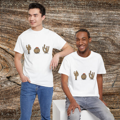 Retro Cactus Abstract T-Shirt