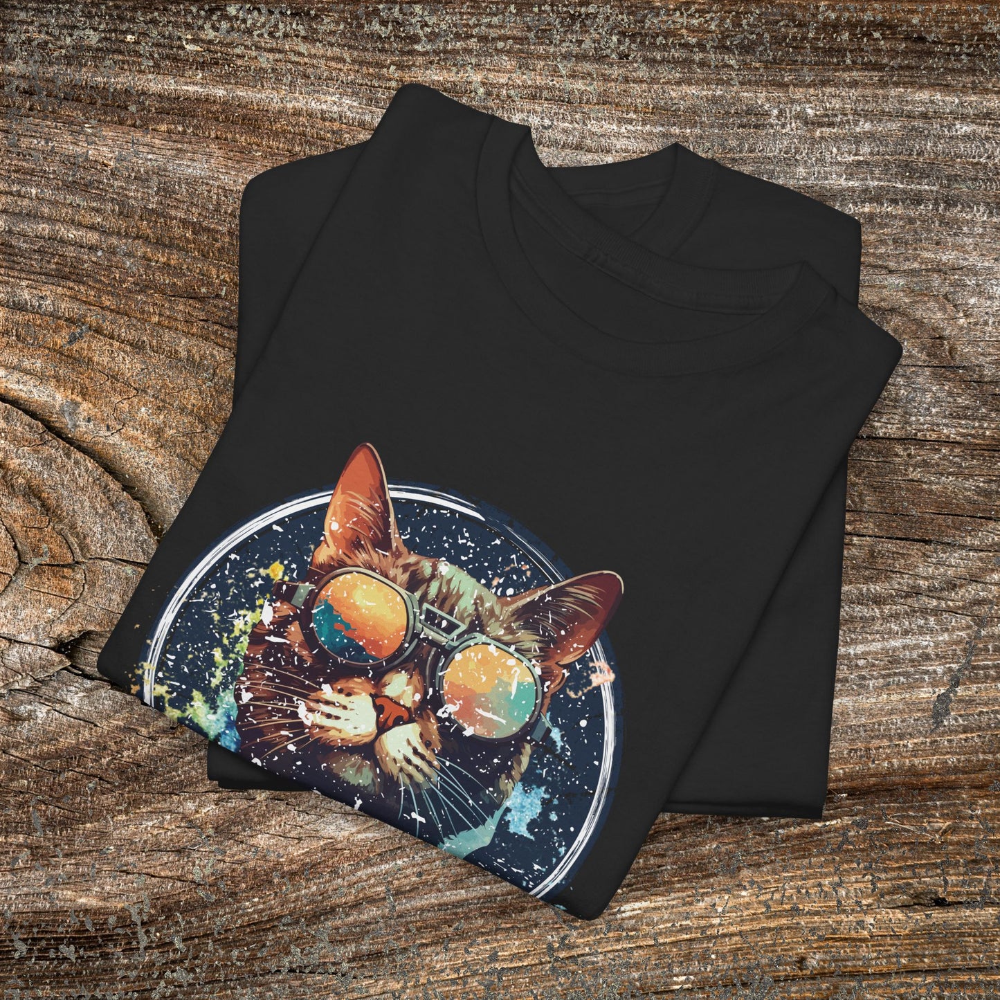 Retro Cat Lady T-Shirt — Funny Cat Lover Gift