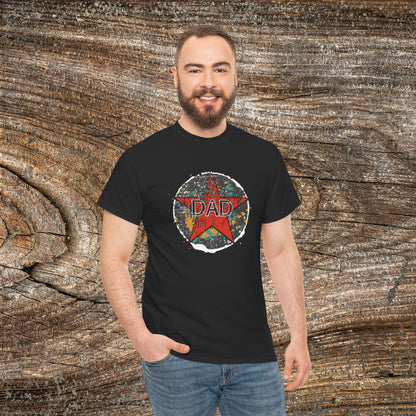 Grunge Dad Star T-Shirt — Retro Father's Day Gift