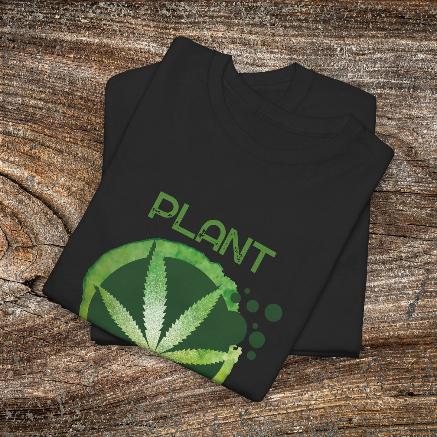 Grunge Weed 420 TShirt - "Plant Manager" - Retro Marijuana Stoner Gift