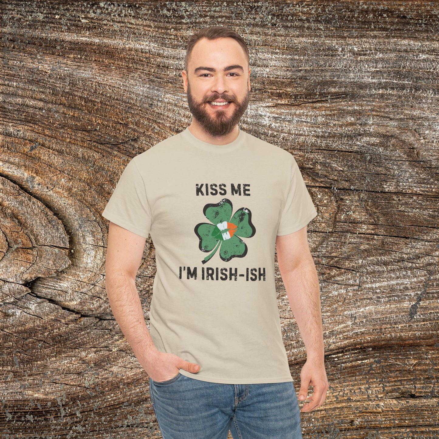 Kiss Me I'm Irish-ish Shamrock Tee | St. Patrick's Day Clover Shirt