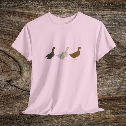 Rustic Boho Duck T-Shirt — Vintage Farmhouse Duck Tee
