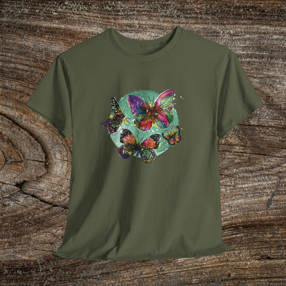 Watercolour Butterfly T-Shirt — Nature Lover Gift