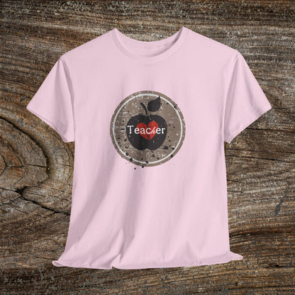 Retro Grunge Teacher T-Shirt — Vintage School Tee