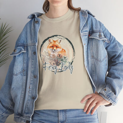 Vintage 'Foxy Lady' T-Shirt — Retro Women's Empowerment Tee