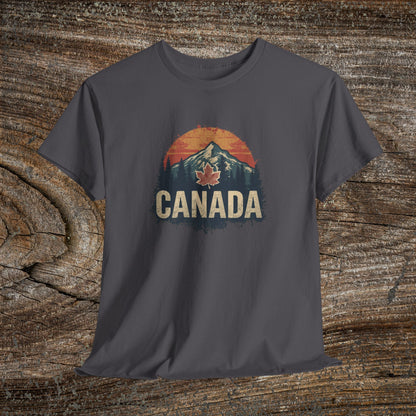 Distressed Canadian Logo T-Shirt — Grunge Canada Tee