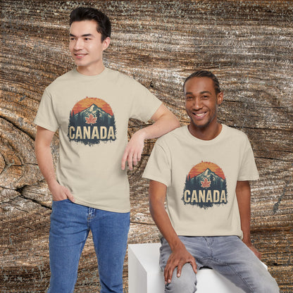 Distressed Canadian Logo T-Shirt — Grunge Canada Tee