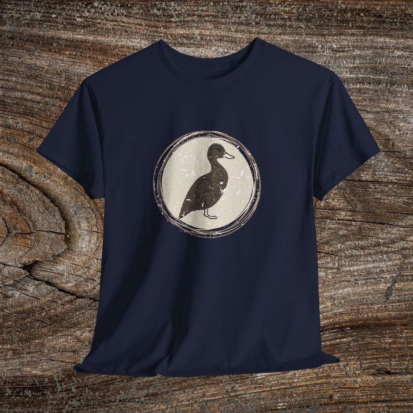 Rustic Boho Duck T-Shirt — Vintage Farmhouse Duck Tee