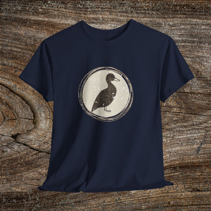 Rustic Boho Duck T-Shirt — Vintage Farmhouse Duck Tee