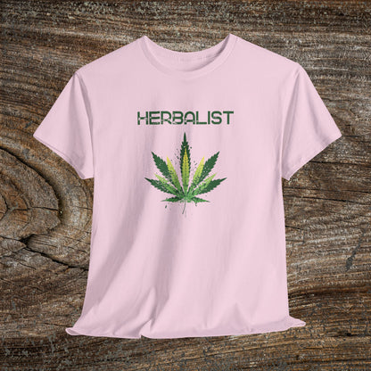 Retro Weed "Herbalist" 420 TShirt - Grunge Marijuana Stoner Gift