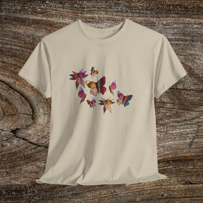 Colourful Butterfly T-Shirt — Nature Lover Gift