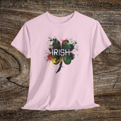 Grunge Irish Clover T-Shirt | St. Patrick’s Day Tee