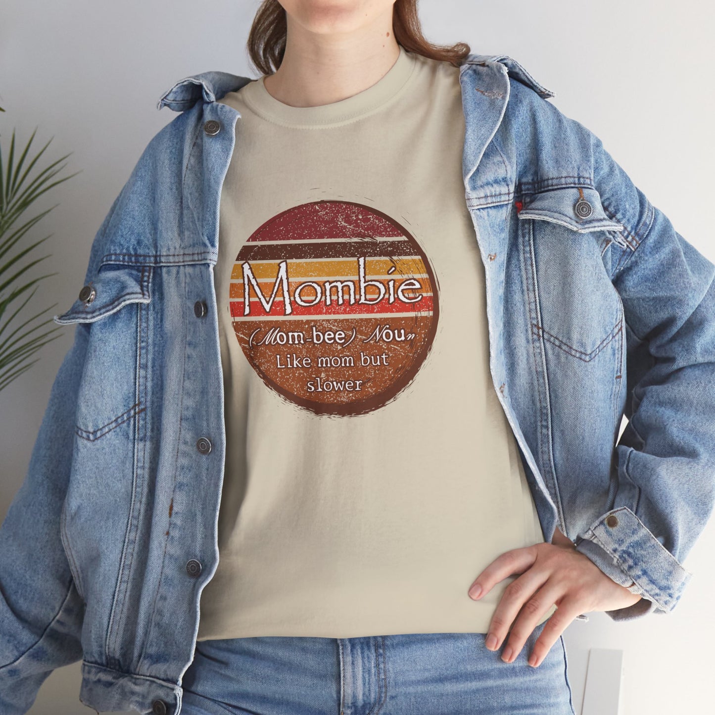 Retro Grunge "Mombie" Mom T-Shirt — Funny Mom Gift