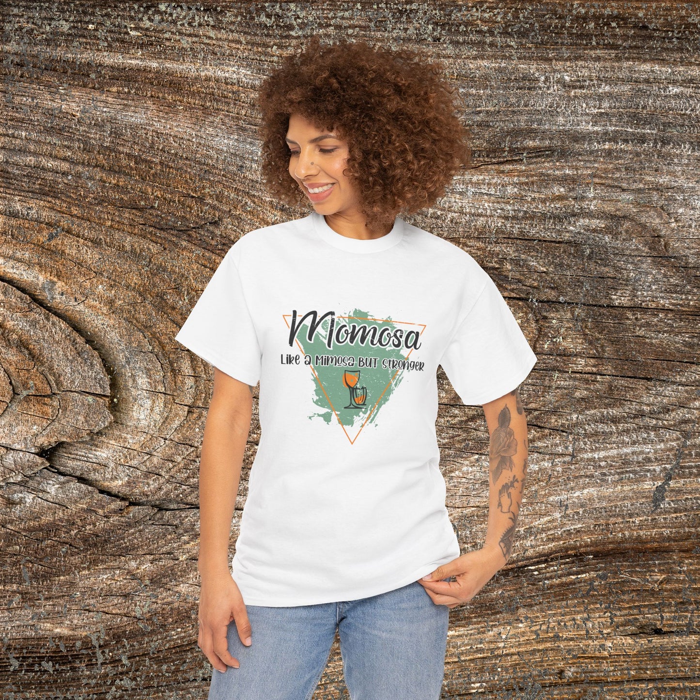 Retro Momosa Mom TShirt - Funny Gift for Mom