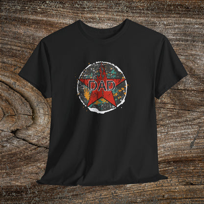 Grunge Dad Star T-Shirt — Retro Father's Day Gift