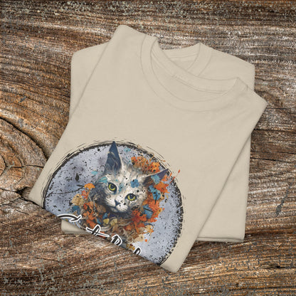 Vintage 'Cat Lady' T-Shirt — Retro Feline Graphic Tee