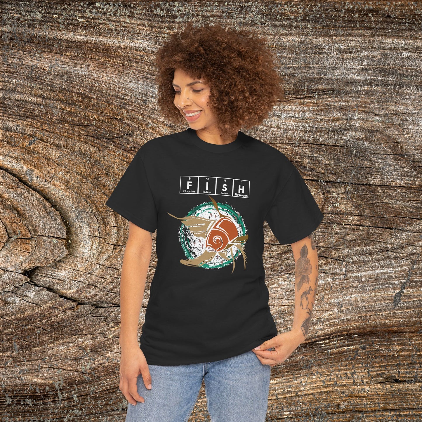 Retro Fish T-Shirt — Gift for Fisherman