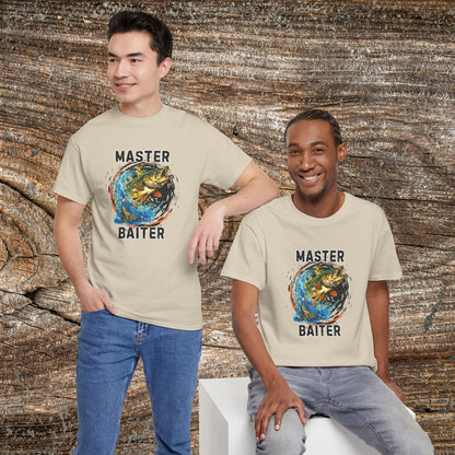 Master Baiter Funny Grunge Fishing T-Shirt