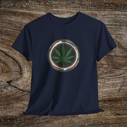 Grunge Weed 420 TShirt - Retro Marijuana Leaf Stoner Gift