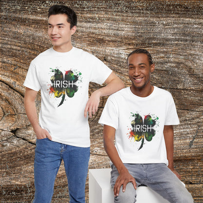 Grunge Irish Clover T-Shirt | St. Patrick’s Day Tee