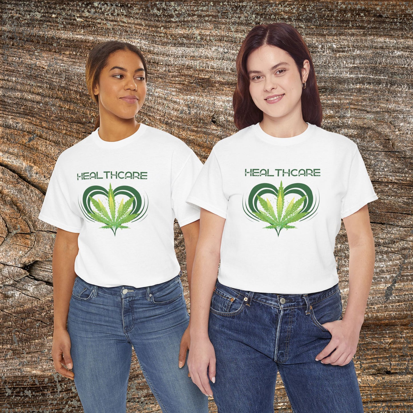 Grunge Weed 420 TShirt - Retro "Healthcare" Marijuana Stoner Gift