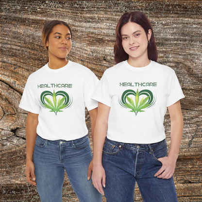 Grunge Weed 420 TShirt - Retro "Healthcare" Marijuana Stoner Gift