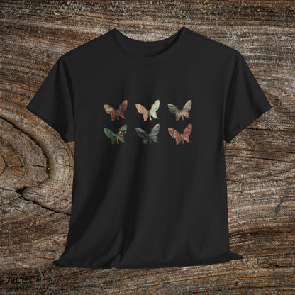 Rustic Butterfly T-Shirt — Nature Lover Gift