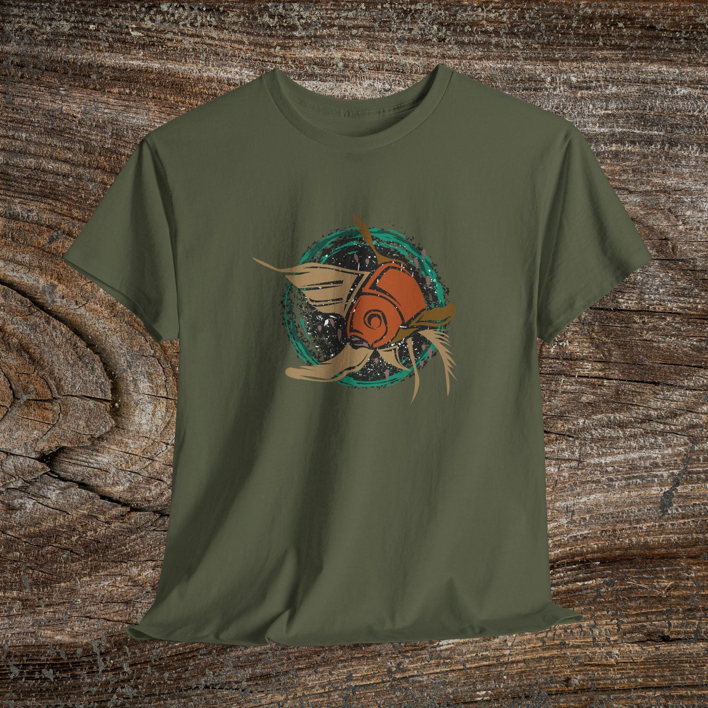Retro Fish T-Shirt — Gift for Fisherman