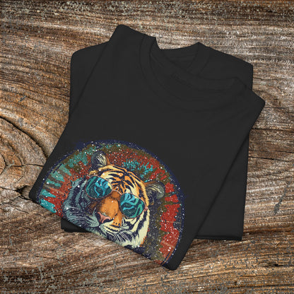 Retro Grunge 'Easy Tiger' T-Shirt — Vintage Tiger Tee