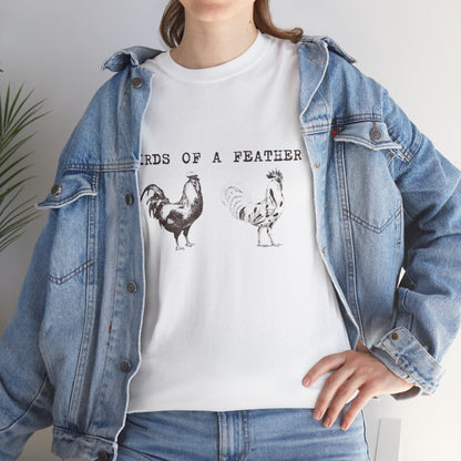 Birds of a Feather Rustic Chicken T-Shirt