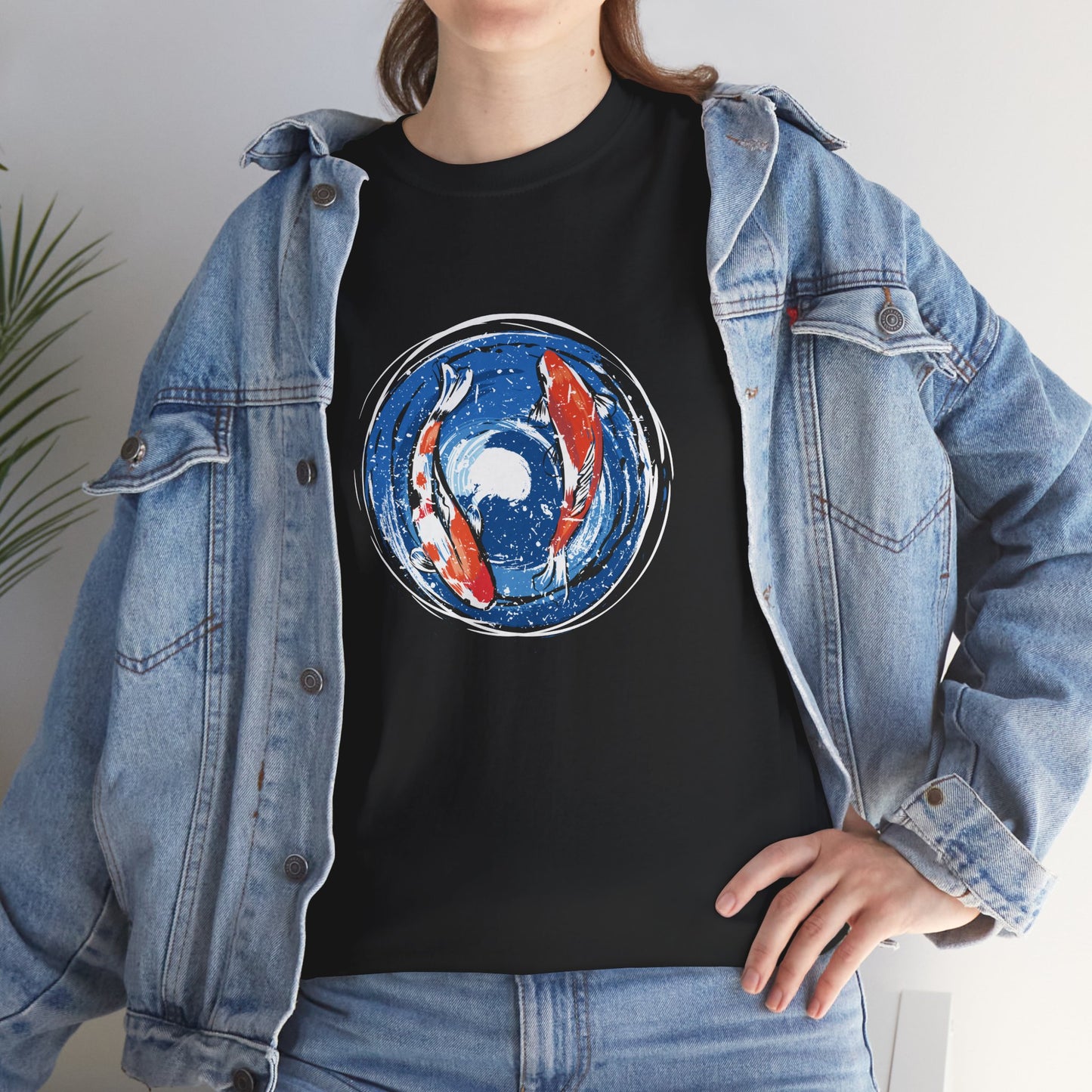 Retro Koi Fish T-Shirt — Grunge Japanese Carp Tee