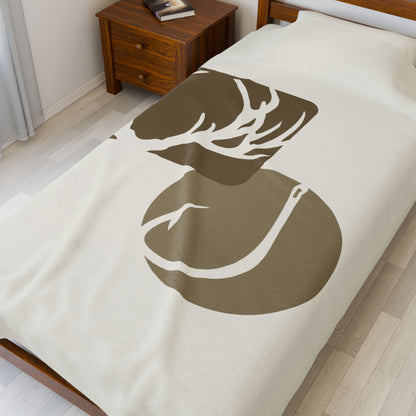 Hunting & Fishing Blanket — Rustic Cabin Throw