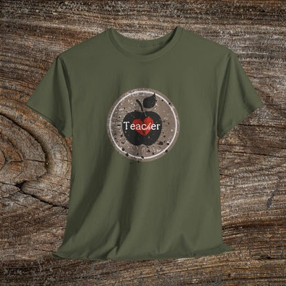Retro Grunge Teacher T-Shirt — Vintage School Tee