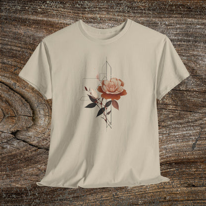 Retro Flower T-Shirt — Vintage Floral Graphic Tee