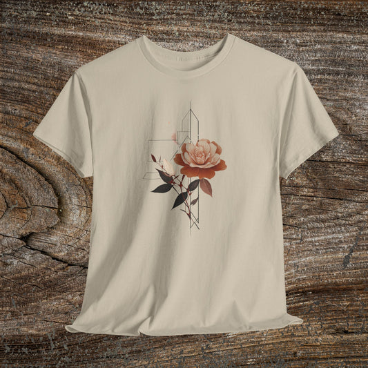 Retro Flower T-Shirt — Vintage Floral Graphic Tee