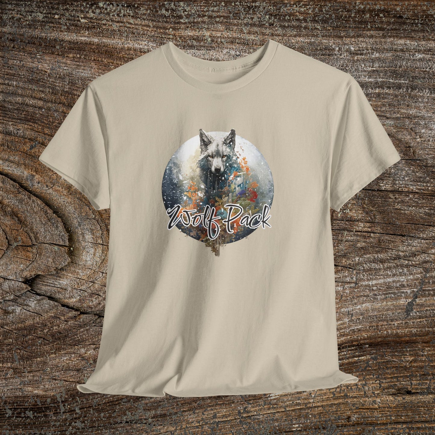Vintage Wolf Pack Nature T-Shirt