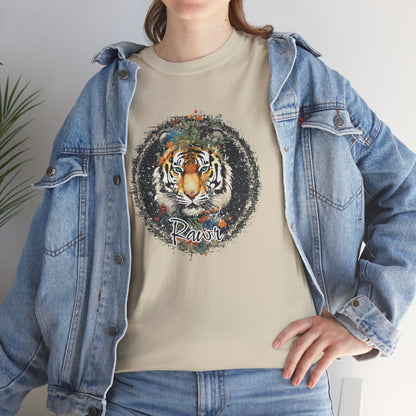 Vintage "Rawr" Tiger T-Shirt — Retro Tiger Graphic Tee