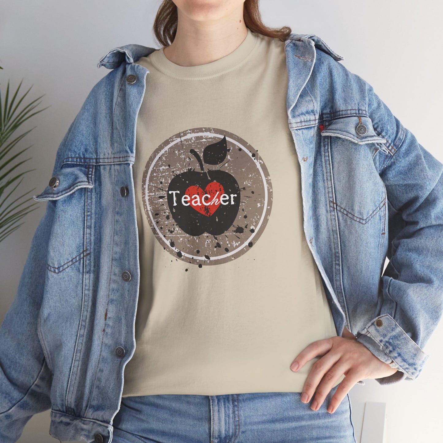 Retro Grunge Teacher T-Shirt — Vintage School Tee