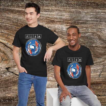 Retro Koi Fish T-Shirt — Grunge Japanese Carp Tee