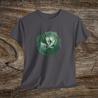 Grunge Weed Leaf 420 TShirt - Retro Marijuana Stoner Gift