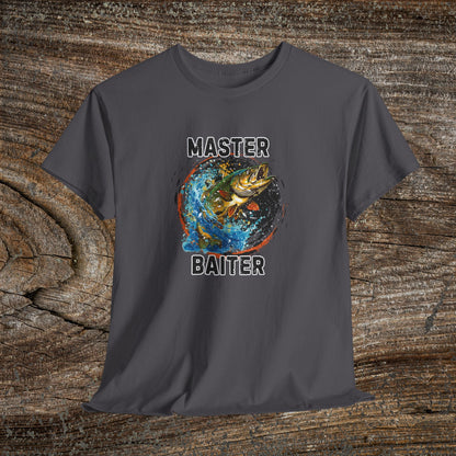 Master Baiter Funny Grunge Fishing T-Shirt