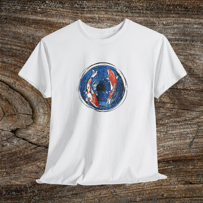 Retro Koi Fish T-Shirt — Grunge Japanese Carp Tee
