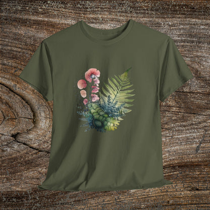 Vintage Botanical Watercolour T-Shirt
