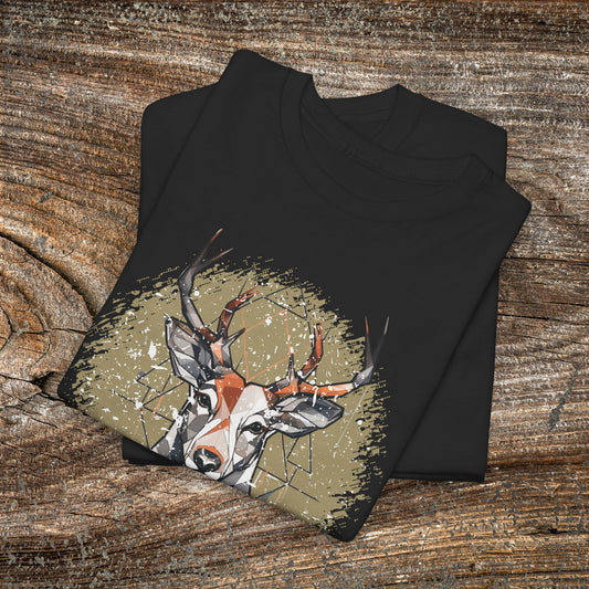 Rustic Grunge Canada Deer T-Shirt